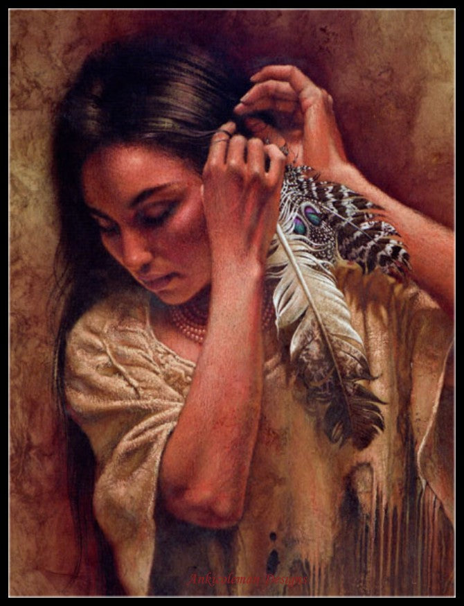Native American 19 - Counted Cross Stitch Patterns Embroidery Crafts N ...