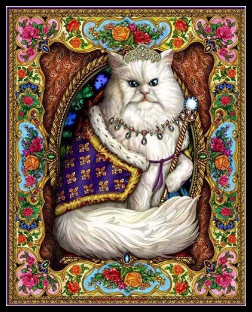 Decor Cat Collection 6 - Counted Cross Stitch Patterns Embroidery Crafts Needlework DIY Chart DMC Color