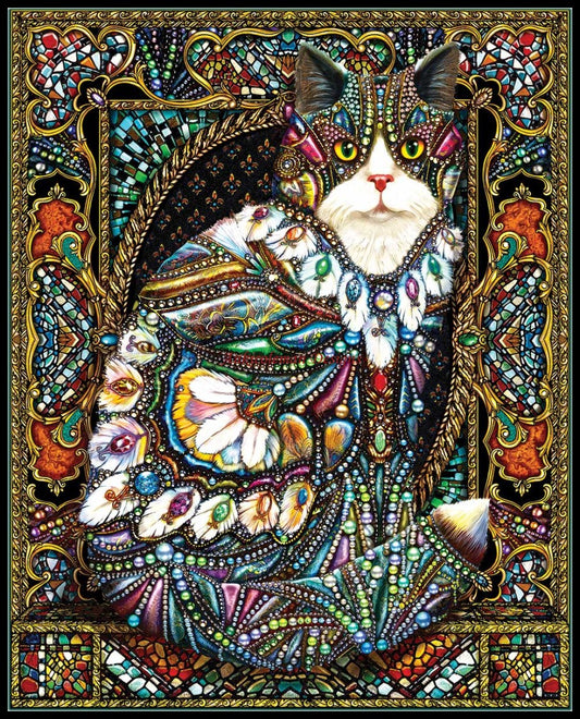 Decor Cat Collection 5 - Counted Cross Stitch Patterns Embroidery Crafts Needlework DIY Chart DMC Color