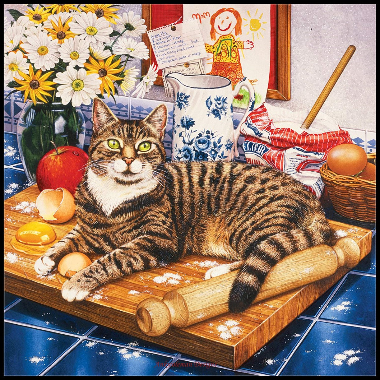 Cat Collection 1-7 - Counted Cross Stitch Patterns Embroidery Crafts Needlework DIY Chart DMC Color