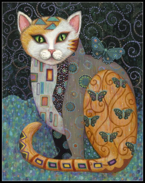 Decor Cat Collection 2-3 - Counted Cross Stitch Patterns Embroidery Crafts Needlework DIY Chart DMC Color