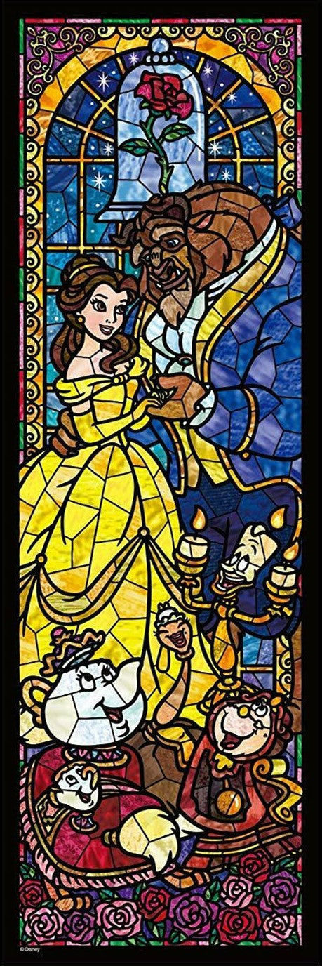 Characters Stained Glass 3-2 - Counted Cross Stitch Patterns Embroidery Crafts Needlework DIY Chart DMC Color