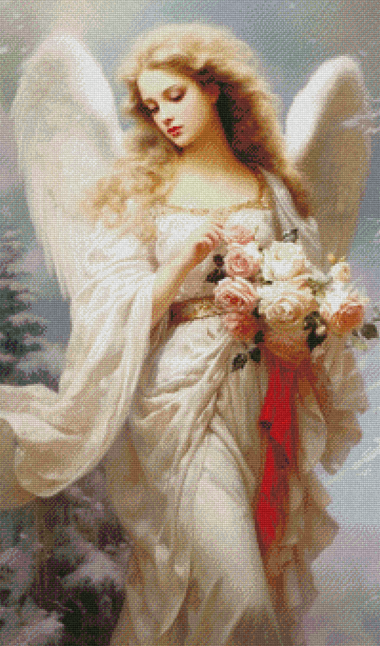 Victorian Winter Angel - Cross Stitch Patterns