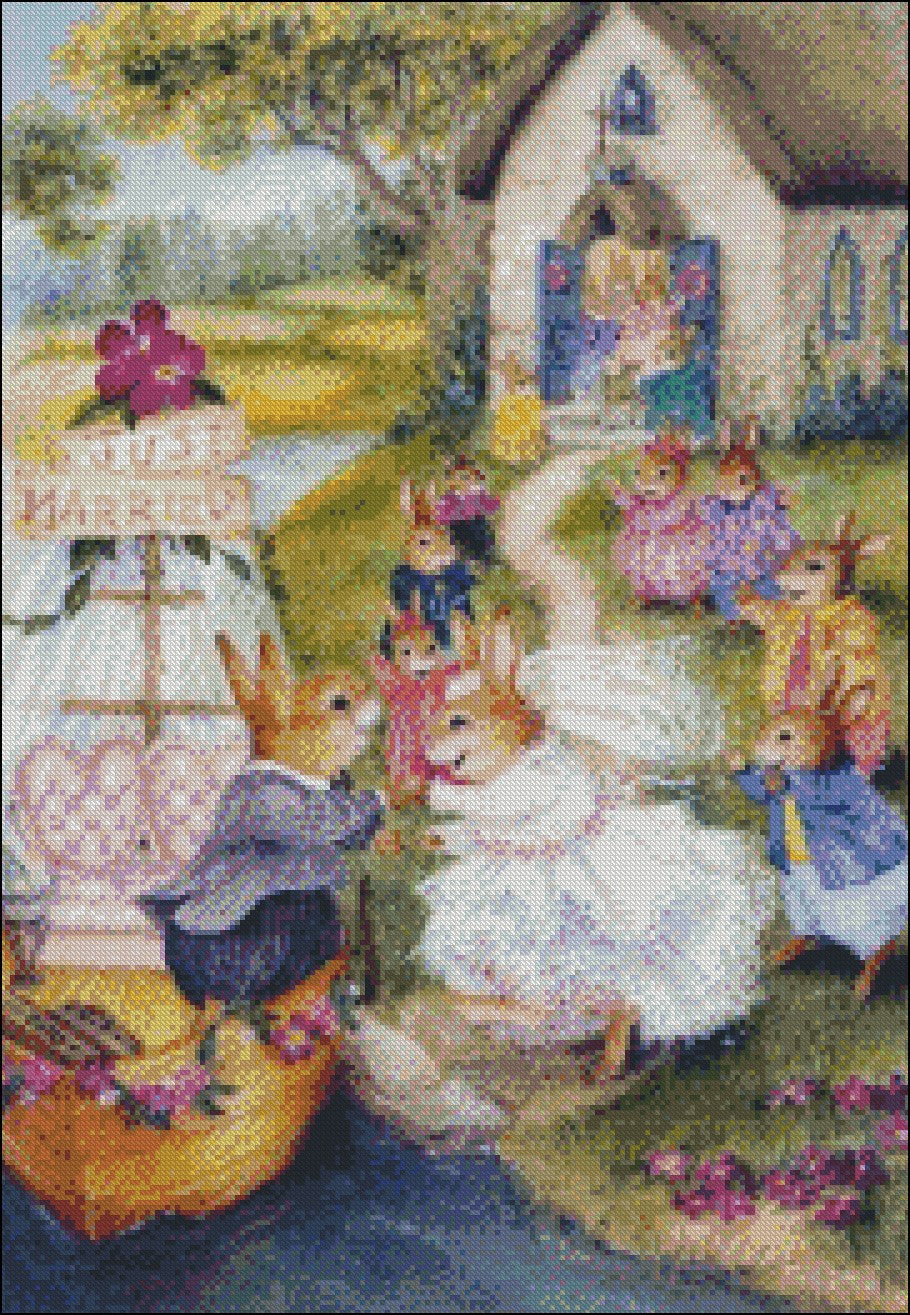 Happily Ever 20 - Counted Cross Stitch Patterns Embroidery Crafts Needlework DIY Chart DMC Color