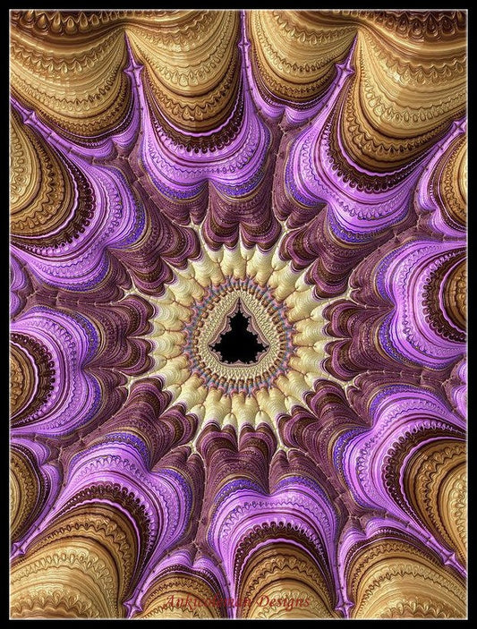 Fractal Spiral 13 - Counted Cross Stitch Patterns Embroidery Crafts Needlework DIY Chart DMC Color