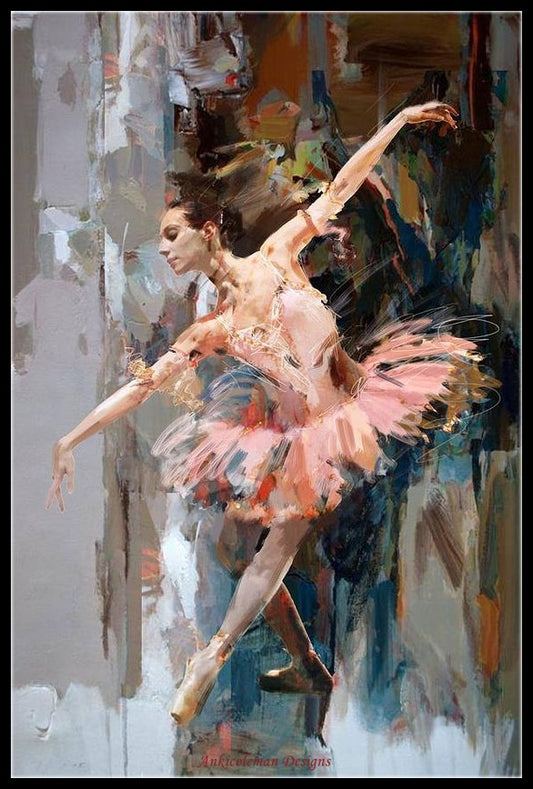 Ballerina and Dancer 13 - Counted Cross Stitch Patterns Embroidery Crafts Needlework DIY Chart DMC Color