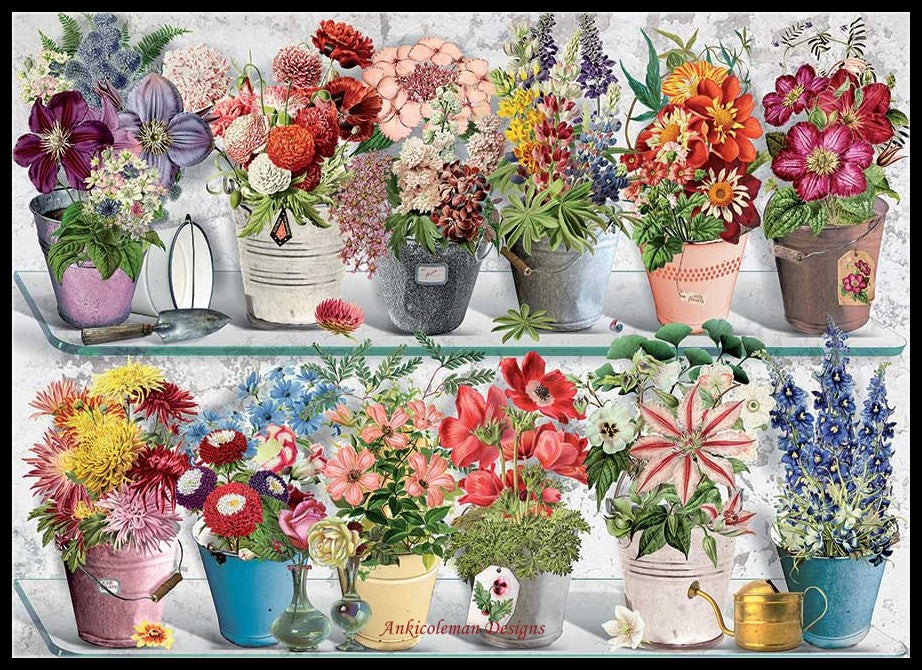 Beaucoup Bouquet - Counted Cross Stitch Patterns Embroidery Crafts Needlework DIY Chart DMC Color