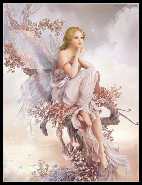 Fairy Collection 4 - Counted Cross Stitch Patterns Embroidery Crafts Needlework DIY Chart DMC Color